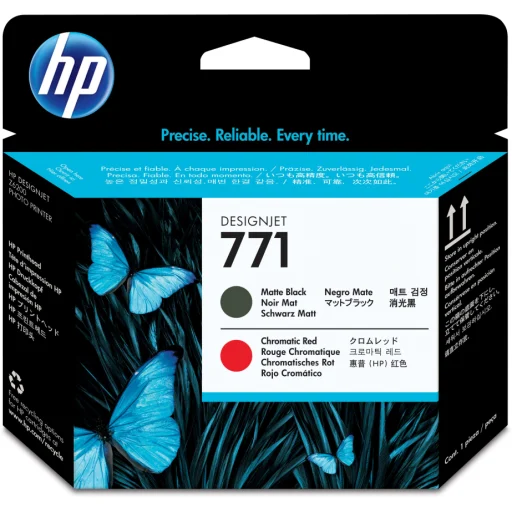 Imagen 1 de TINTA HP 771 CABEZAL MNEGRO Y CHR ROJO