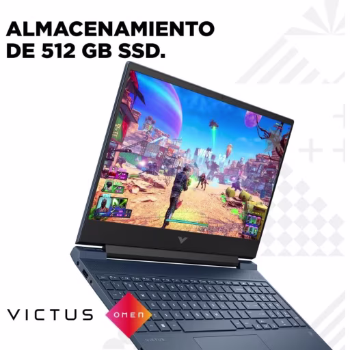 Imagen 2 de Notebook Gamer HP Victus I5-12450H RAM 32GB SSD 1TB RTX2050 4GB 15.6 W11H