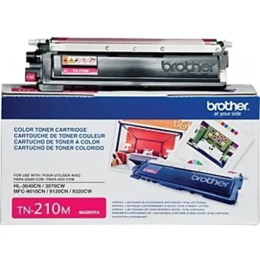 Imagen 0 de BROTHER TONER TN-210M  PARA 1400 PAGiNAS MAGENTA