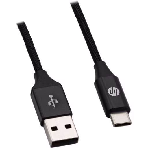 HP DHC-TC102-3M  USB2.0 A TO C CABLE BRAIDED