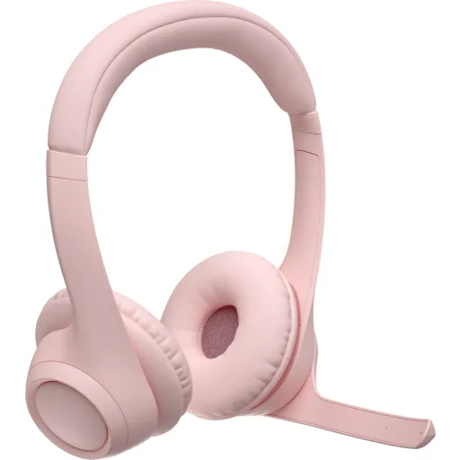 Imagen 4 de Audífonos Inalámbricos Logitech Zone 300, Over-Ear Bluetooth ion litio Rosados