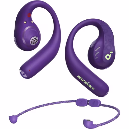 Imagen 0 de Audifono Transmision Aerea AeroFit Pro Soundcore purpura
