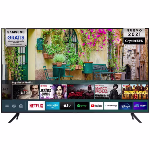 Imagen 0 de Televisor Samsung AU7000 82" 4K UHD SmartTV WiFi BT LAN 3*HDMI USB 