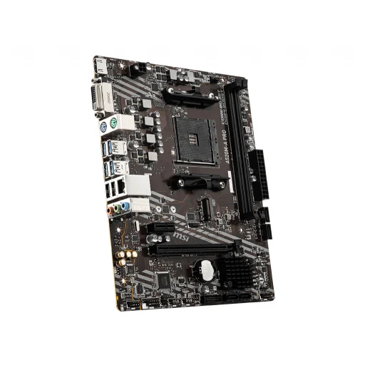 Imagen 2 de Tarjeta Madre MSI A520M-A PRO AMD AM4 DDR4 M.2 DVI-D HDMI PS/2 USB3.2