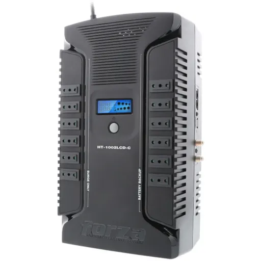 Imagen 3 de UPS Forza 1000VA/500W interactiva 12 tomas Nacional 2 USB