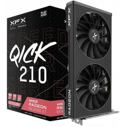 Imagen 0 de XFX Speedster QICK 210 AMD Radeon RX 6500 XT [RX-65XT4DBDQ]
