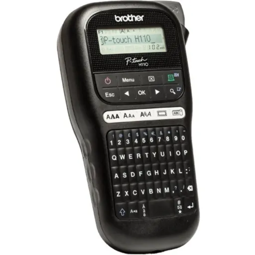 Imagen 4 de Rotuladora Portátil Brother PTH110BK P-Touch 20mm/s Teclado QUERTY LCD Negro 