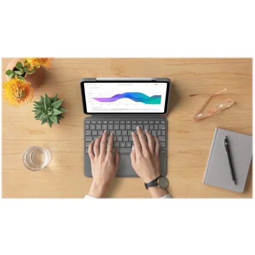 Imagen 1 de Logitech Zinnia Combo Touch for iPad Air 4th Gen