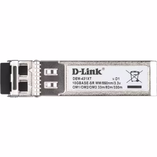 Imagen 1 de Transceptor multimodo 10GBASE-SR SFP+ (300 m) - D-link DEM-431XT