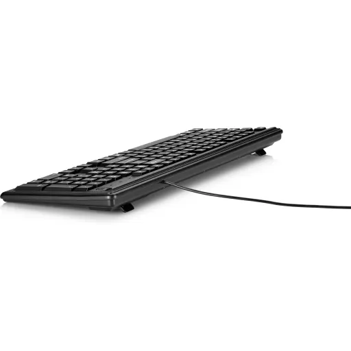 Imagen 3 de Teclado Alámbrico HP 100 En Español Interfaz  USB Color Negro