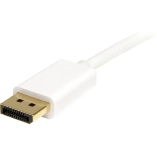 Imagen 1 de Cable Mini DP a DP v1.2 M/M 4K 3840x2160 60Hz 32AWG 2mts Color Blanco - StarTech