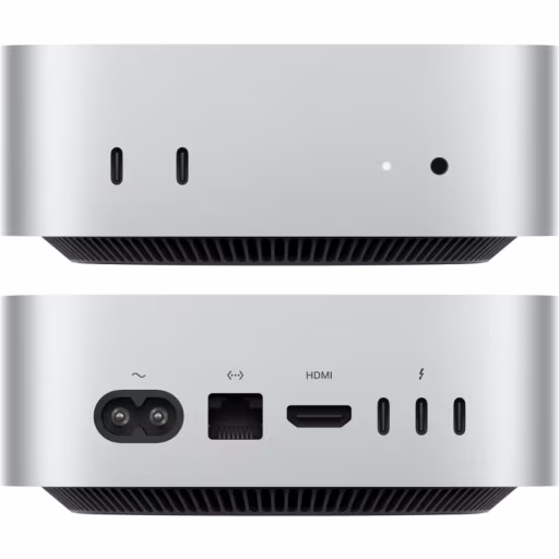 Imagen 2 de MU9E3CI/A Mac mini M4 10C/ GPU 10C/ 16GB RAM/ 512GB