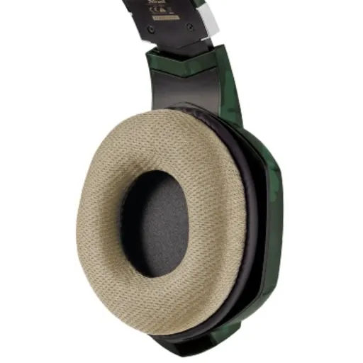 Imagen 2 de Audífonos Gamer Alámbricos Trust GXT322C Carus c/Mic flex Jack 3.5mm Jungle Camo