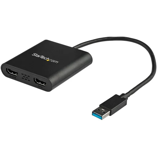 Imagen 1 de Adaptador Gráfico USB a Dual HDMI 4K para 2 Monitores