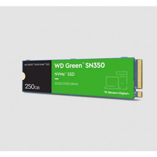 Unidad SSD Western Digital Green SN350 250GB M.2 22*80 PCIe3x4 L2400MB/s E1500MB