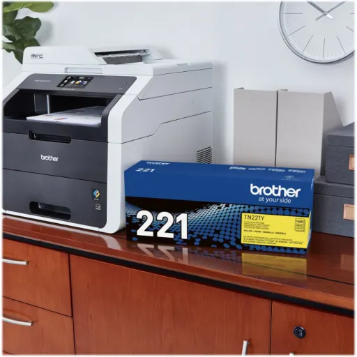 Imagen 7 de Toner Brother TN-221Y Amarillo DCP 9020/MFC-9330CDW, 1.400 Páginas