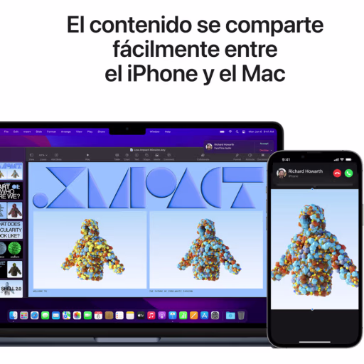 Imagen 7 de MC7X4CI/A MacBook Air 13.6/ M2 8C/ GPU 8C/ 16GB RAM/ 256GB Medianoche