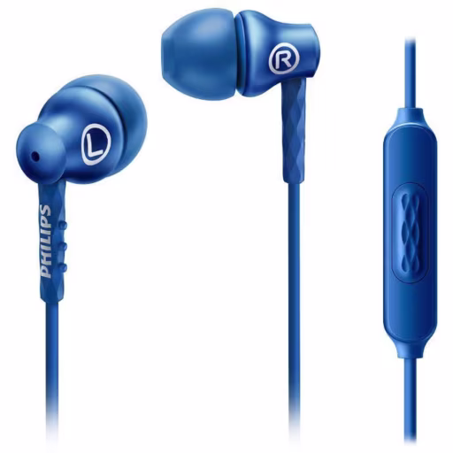 Imagen 0 de Philips Auriculares intrauditivos con micro - Azul (SHE8105BL/00)