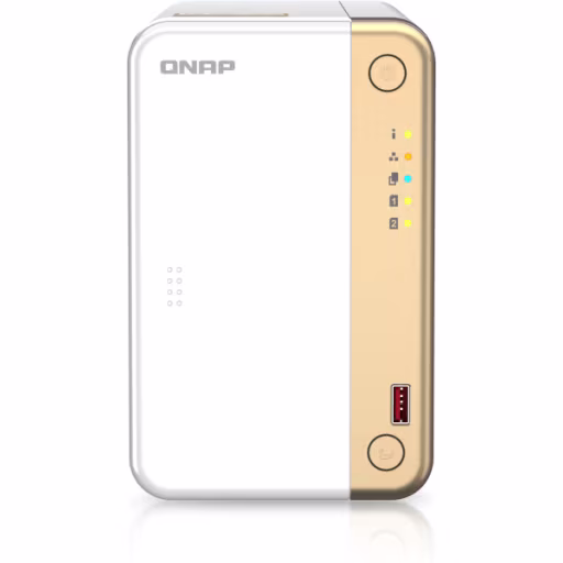 Imagen 0 de NAS QNAP TS-262, Celeron N4505 RAM hasta 4GB LAN 2*USB2.0 2*USB3.2 Torre