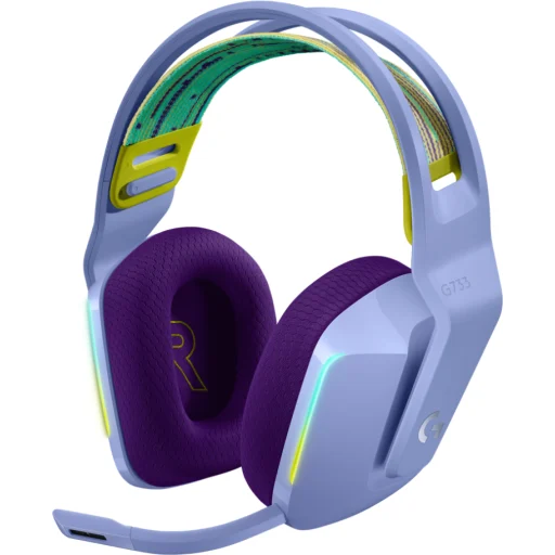 Imagen 0 de Logitech G733 LIGHTSPEED Wireless RGB Gaming Headset LILAC