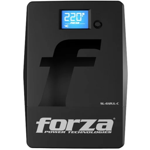 Imagen 0 de UPS Forza SL-612UL-C Smart UPS 600VA/360W 220V 4-Italian 1-IEC