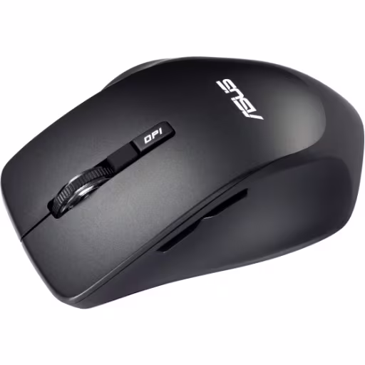 Imagen 2 de Mouse Asus WT425 Conectividad Inalámbrica RF 2,4 GHz 6 Botones Color Negro
