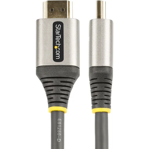Imagen 1 de Cable HDMI M/M v2.0 4K 60Hz UHD c/Ethernet HighSpeed Premium Certif 1mt StarTech