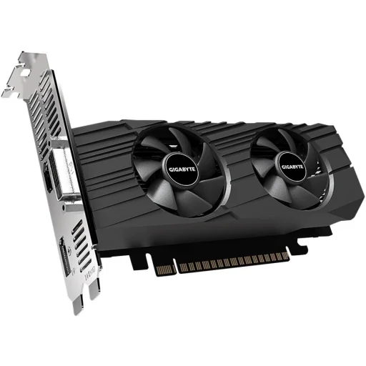 Imagen 0 de Gigabyte GeForce GTX 1650 OC Low Profile 4G - Overclocked Edition - tarjeta gráfica - GF GTX 1650 - 4 GB GDDR5 - PCIe 3.0 x16 perfil bajo - DVI, HDMI, DisplayPort