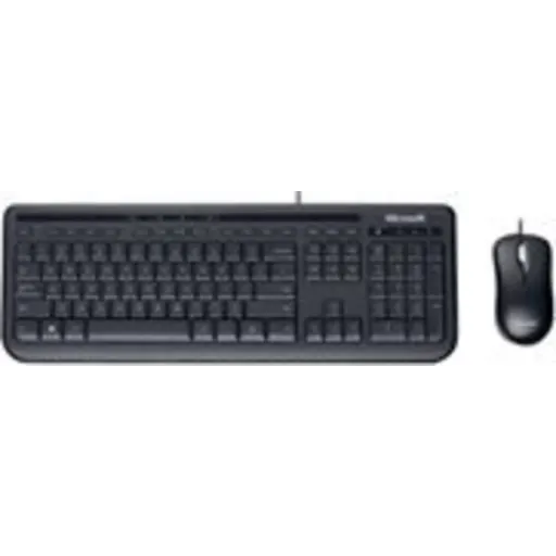 Imagen 3 de Kit Teclado Mouse Alámbrico Microsoft Desktop 600 Optico Conexión USB  Negro