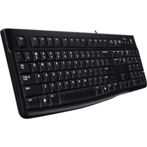 Teclado y Mouse Alámbrico Logitech MK120 USB Windows Estándar Negro