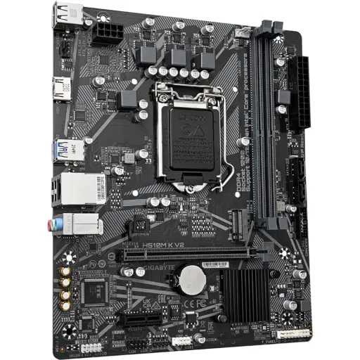 Imagen 2 de Tarjeta Madre Gigabyte H510M K V2 LGA1200 11°G 2*DDR4 M.2 HDMI USB3.2 MATX