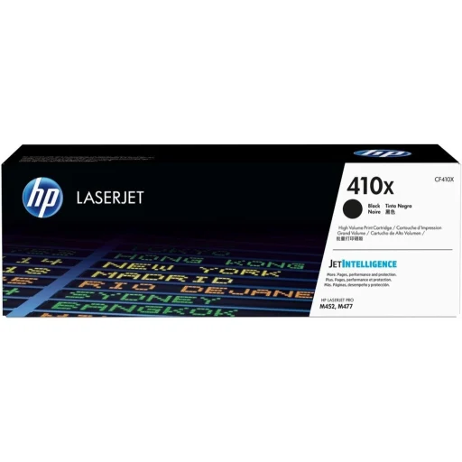 Tóner HP 410X Alto Rendimiento Negro 6500 pág LaserJet Pro M452\nLJet Pro M477