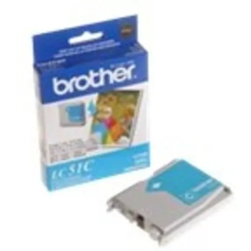 Imagen 0 de Brother LC-51C - Cián - original - cartucho de tinta - para Brother DCP-130, 330, 350, MFC-230, 240, 3360, 440, 465, 5460, 5860, 665, 685, 845, 885