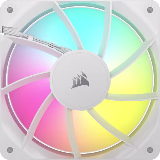 Imagen 3 de Ventilador para Gabinete Corsair RS120 ARGB 120mm  ARGB White