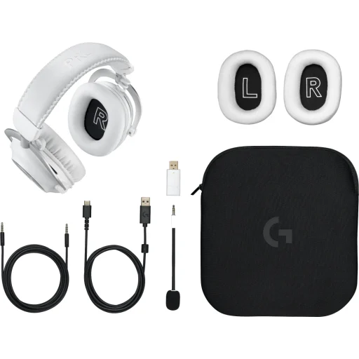 Imagen 5 de Audífonos Inalámbricos Gamer Logitech G Pro X2 Lightspeed Color Blanco