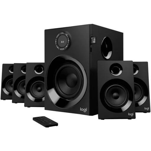 Imagen 3 de Parlantes Logitech subwoofer 160W surround C/BT/ Control R Z607 - canal 5.1