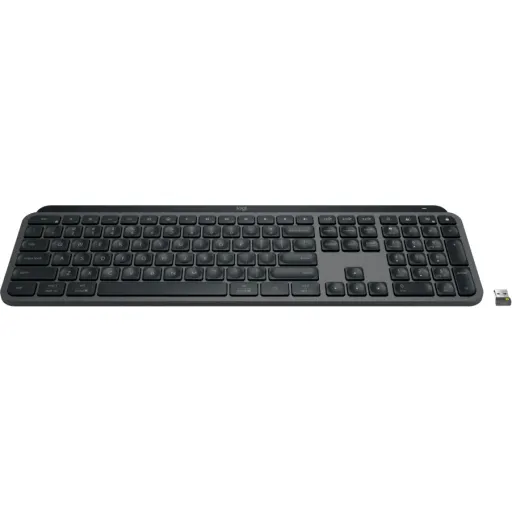 Imagen 0 de Teclado Inalámbrico Logitech MX Keys Retroiluminado Logi Bolt Bluetooth/USB BLK