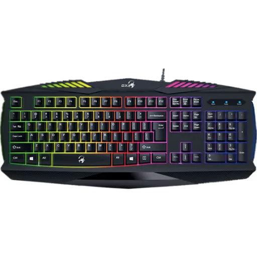 Teclado Gamer Alámbrico Genius Scorpion K220 RGB 7 Color