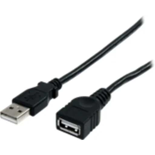 Cable 1m Extensión Alargador USB 3.0 SuperSpeed - Macho a Hembra USB A -  Extensor - Negro en