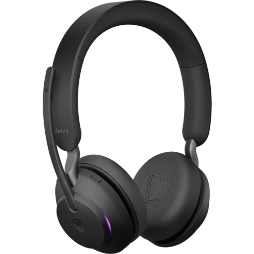 Imagen 1 de Audífonos Jabra Evolve2 65 Link380a MS Stereo Bluetooth USB Tipo-A Color Negro