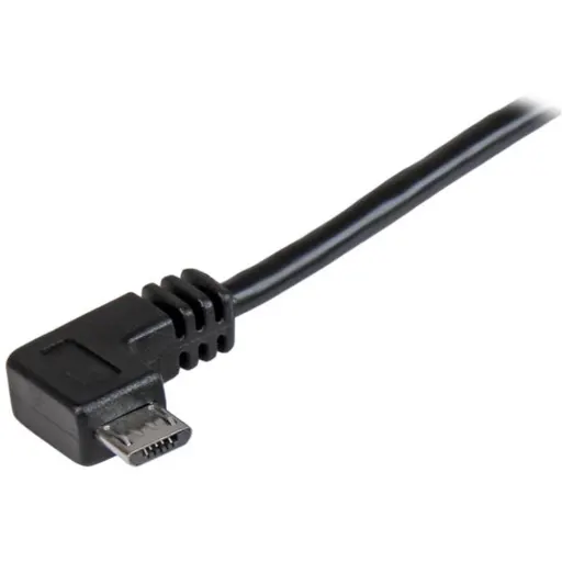 Imagen 1 de Cable de 1m Micro USB Acodado a Derecha