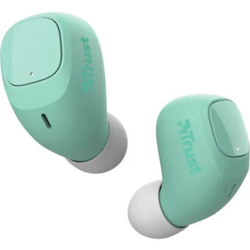Imagen 0 de Trust Nika Compact Bluetooth Wireless Earphones - Turquoise (23906)