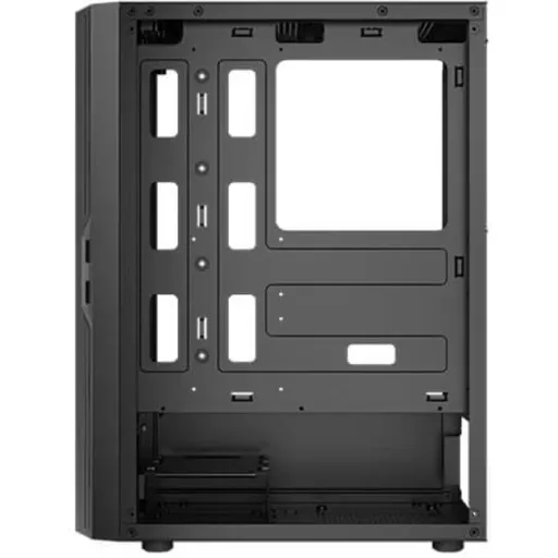Imagen 2 de Gabinete Gamer Antec AX20, MidTower RGB 2*USB2.0 USB3.0 Vidrio lateral ATX Negro