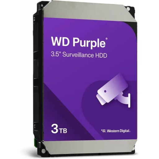 Imagen 2 de Disco Duro Western Digital Purple 4TB 3.5" 5400RPM SATA III 6Gb/s 256MB p/DVR 