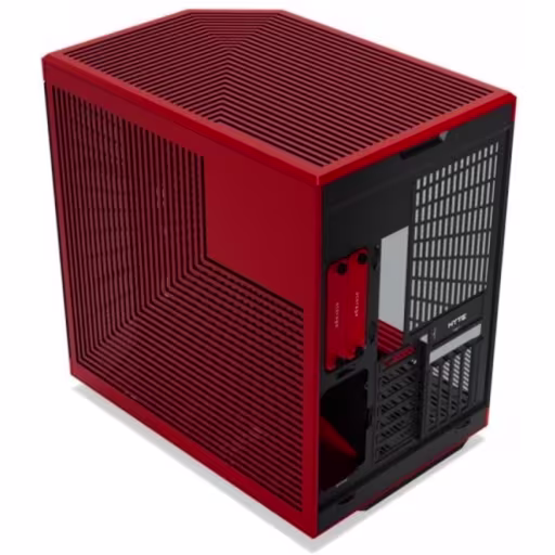 Imagen 3 de Gabinete Gamer Hyte Y70, 2*USB3.2 USB-C, Vidrio templado Sin Fuente, Negro/Rojo