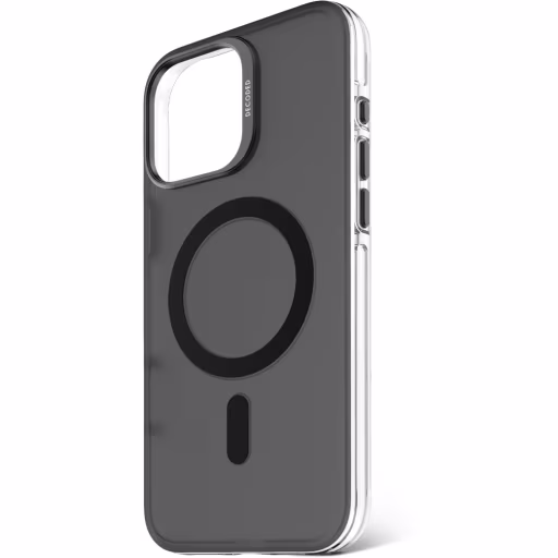 Imagen 5 de Funda plastico reciclado Magsafe iPhone 16 Pro Max Decoded negro/transparente