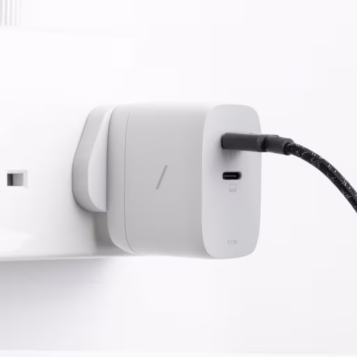 Imagen 2 de Cargador Doble Native Union, 67W PD 2*USB-C Color blanco