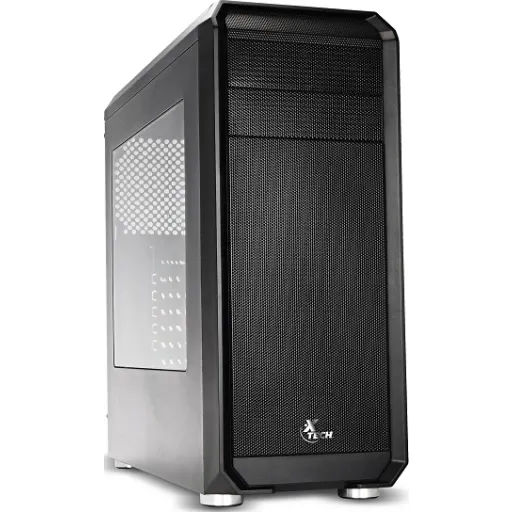 Imagen 1 de Gabinete Gamer Xtech Delirium ATX/MicroATX,MiniATX Mid Tower Negro Sin Fuente