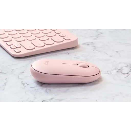 Imagen 7 de Logitech M350 Pebble Wireless Mouse-Lavender