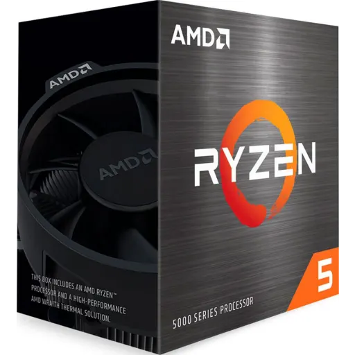 CPU AMD Ryzen 5 5600 3.50-4.40GHz Turbo 32MB L3, 6 Núcleos Sckt AM4 s/Gráf c/FAN